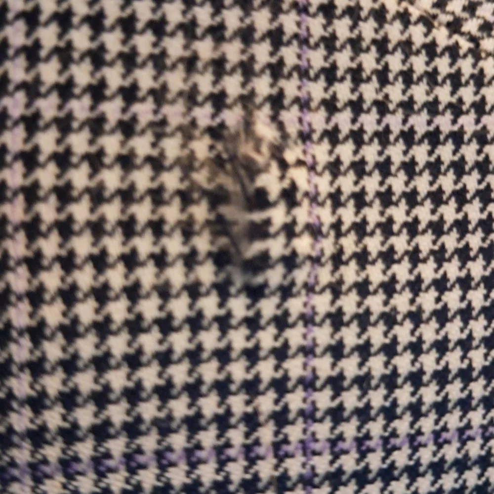 Corneliani Italian Wool Blazer Charcoal Micro Houndstooth Mens 44R Saks Fifth Av